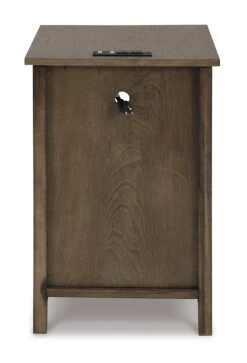 Treytown Chairside End Table (Grayish Brown) 23 Treytown Chairside End Table (Grayish Brown) -Ashley T300 217 table 12