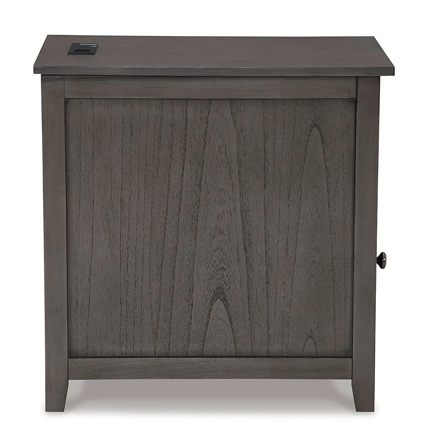 Treytown Chairside End Table (Gray) 11 Treytown Chairside End Table (Gray) - Image 11