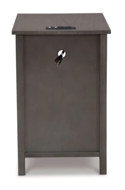 Treytown Chairside End Table (Gray) 23 Treytown Chairside End Table (Gray) -Ashley T300 317 table 12