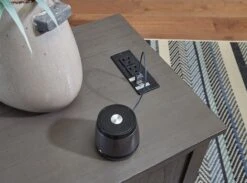 Treytown Chairside End Table (Gray) 16 Treytown Chairside End Table (Gray) -Ashley T300 317 table 5