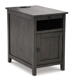Treytown Chairside End Table (Gray) 20 Treytown Chairside End Table (Gray) -Ashley T300 317 table 9