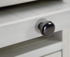 Treytown Chairside End Table (Antique White) -Ashley T300 517 table 4