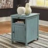 Treytown Chairside End Table (Teal)