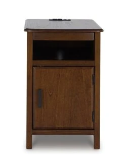 Devonsted Chairside End Table (Brown) -Ashley T310 117 table 5