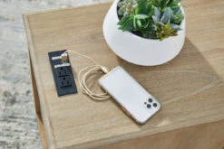 Devonsted Chairside End Table (Light Brown) -Ashley T310 317 table 3