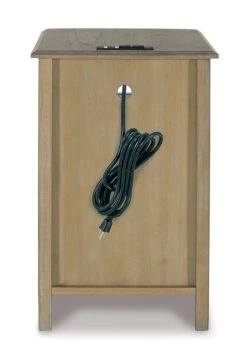 Devonsted Chairside End Table (Light Brown) -Ashley T310 317 table 9