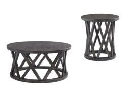 Sharzane Occasional Table Set -Ashley T711 8 T711 6 set 1