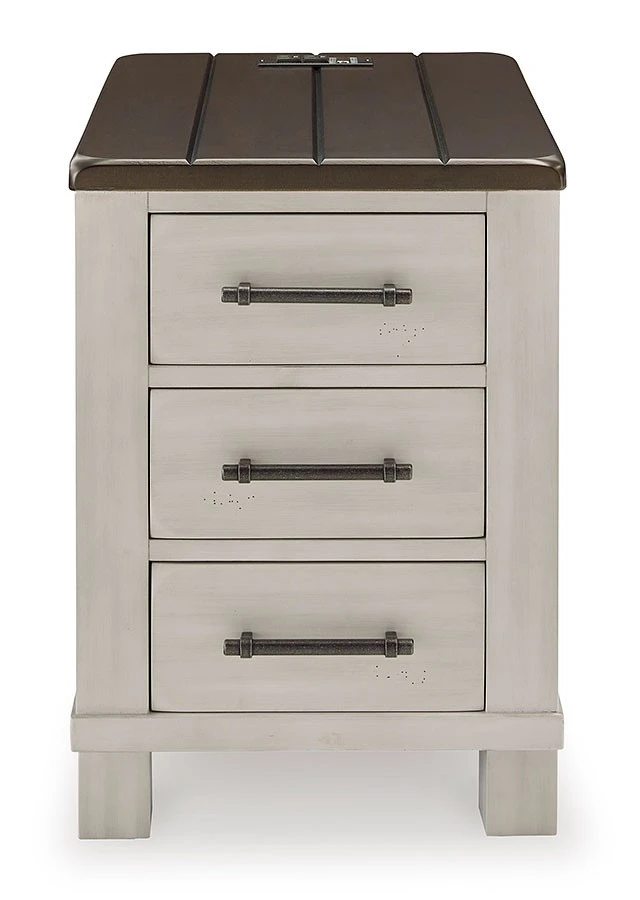 Darborn Chairside End Table W/ USB Charging Ports 3 Darborn Chairside End Table W/ USB Charging Ports - Image 3