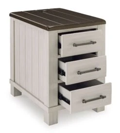 Darborn Chairside End Table W/ USB Charging Ports 10 Darborn Chairside End Table W/ USB Charging Ports -Ashley T796 7 table 5 1