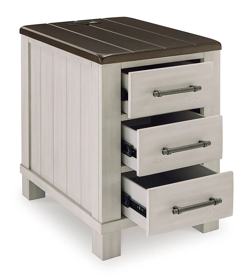 Darborn Chairside End Table W/ USB Charging Ports 5 Darborn Chairside End Table W/ USB Charging Ports - Image 5