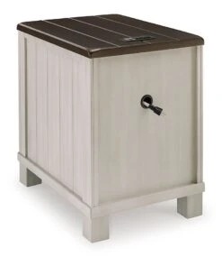 Darborn Chairside End Table W/ USB Charging Ports 11 Darborn Chairside End Table W/ USB Charging Ports -Ashley T796 7 table 6 1