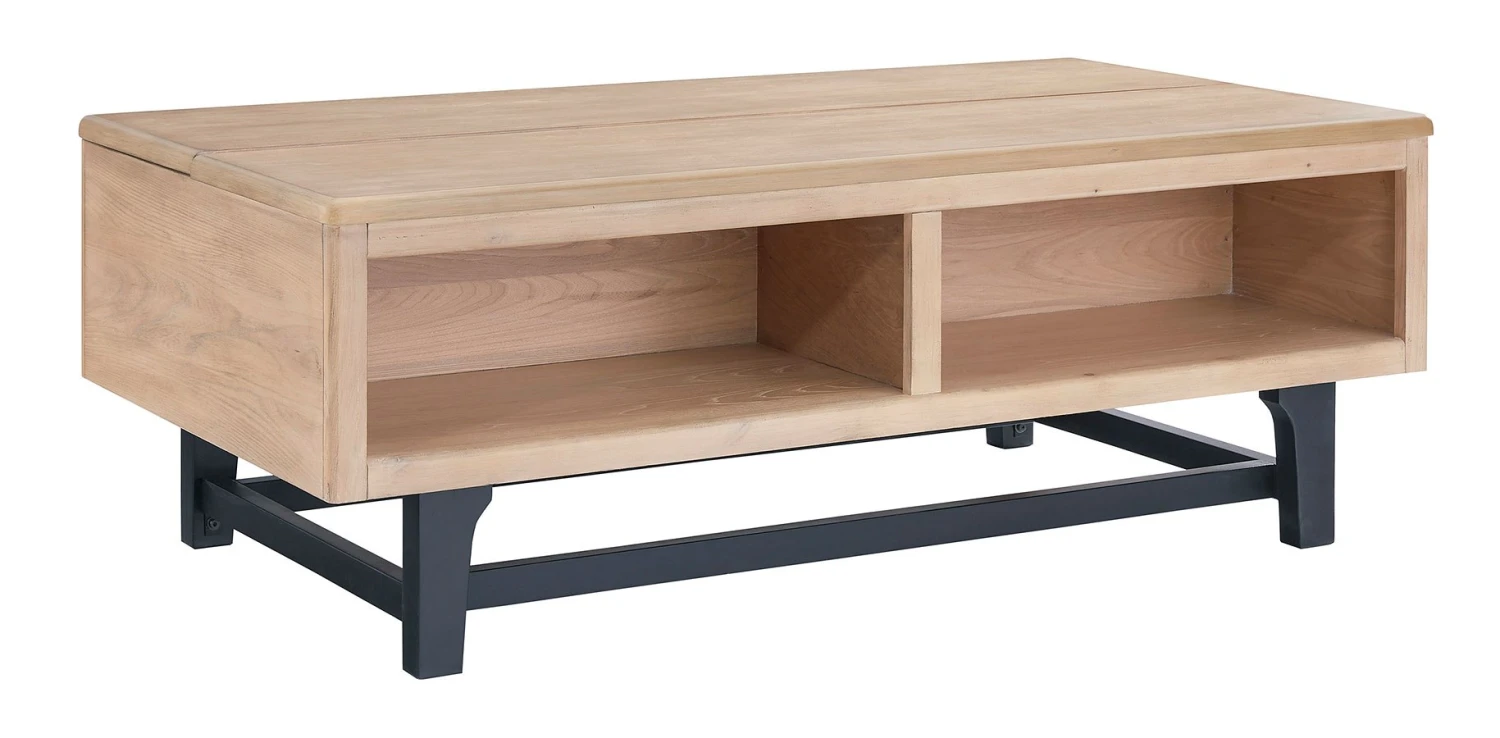 Freslowe Lift Top Cocktail Table 4 Freslowe Lift Top Cocktail Table - Image 4