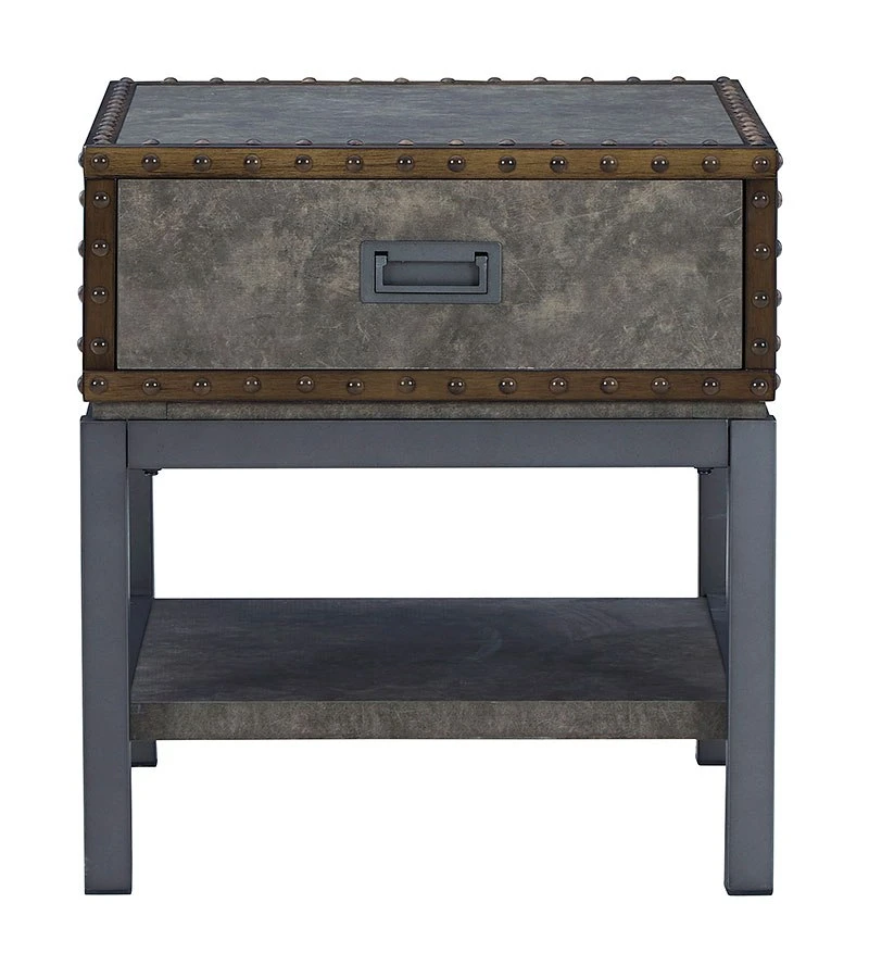 Derrylin End Table W/ USB Charging Ports 3 Derrylin End Table W/ USB Charging Ports - Image 3