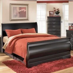 Huey Vineyard Youth Sleigh Bedroom Set -Ashley sig B128 A full sleigh bed 1 1