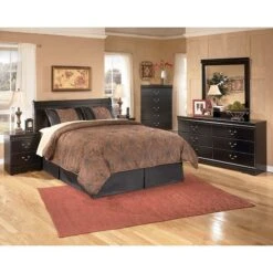 Huey Vineyard Headboard Bedroom Set -Ashley sig B128 A hb bedroom set 1