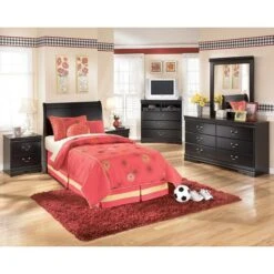 Huey Vineyard Youth Headboard Bedroom Set -Ashley sig B128 A y sl hb br set 1