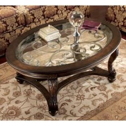 Norcastle Oval Cocktail Table