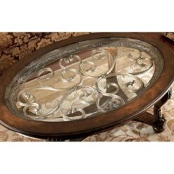 Norcastle Occasional Table Set 6 Norcastle Occasional Table Set -Ashley sig T499 0 coffee table 2 1